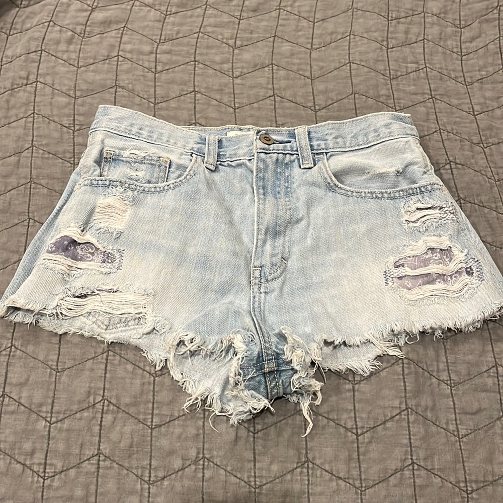Jean shorts